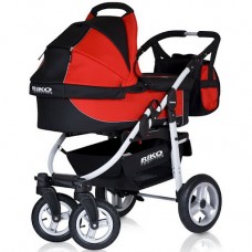 Детская универсальная коляска 2 в 1 Riko Amigo Warm Red